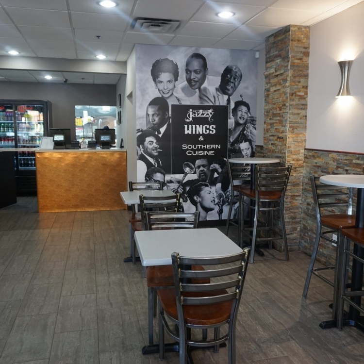 Jazzy Wings & Southern Cuisine Main  Dining Area Redesign