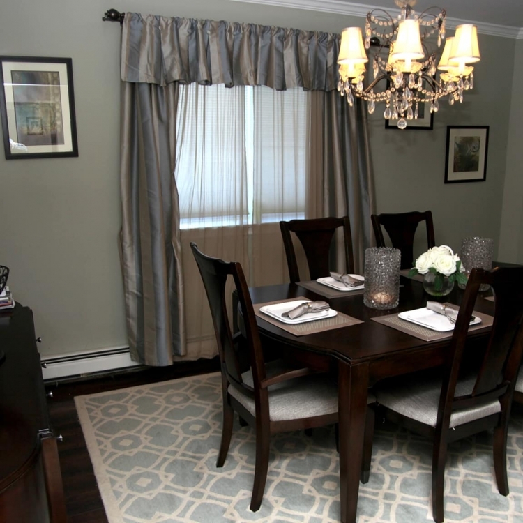 Huntington Dining Room Renovation and Redesign