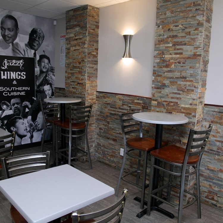 Jazzy Wings & Southern Cuisine Main Dining Area Remodel